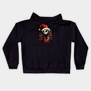 Creepy Christmas - Christmas Halloween motif Kids Hoodie